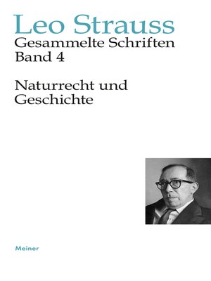 cover image of Naturrecht und Geschichte